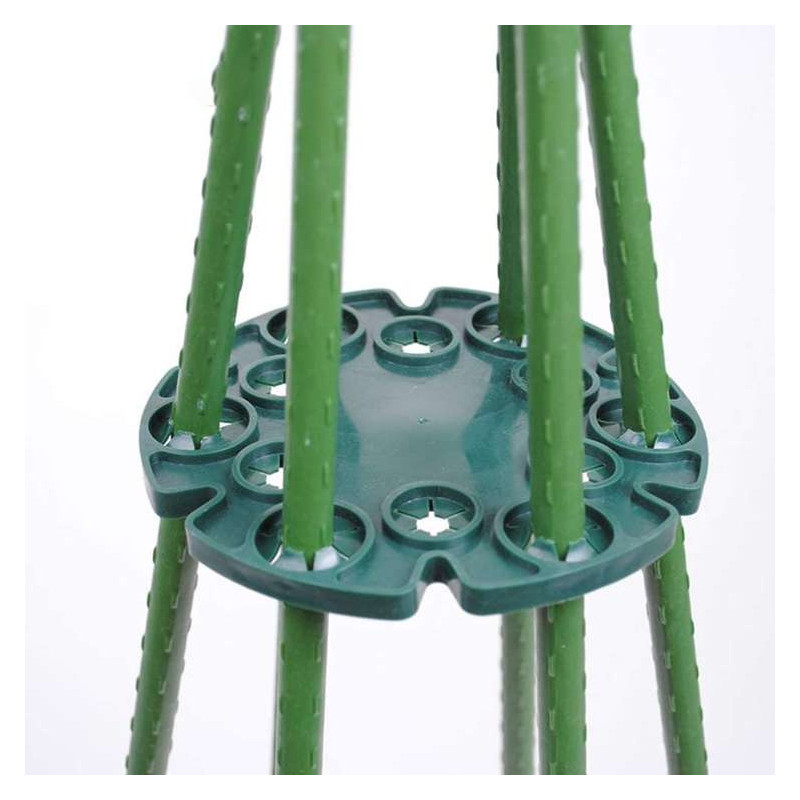 Uchwyt do tyczek bambusowych dla roślin pnących 13,5cm