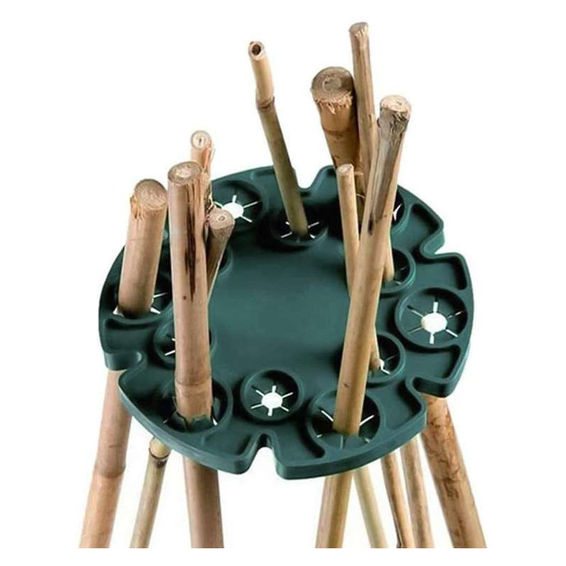 Uchwyt do tyczek bambusowych dla roślin pnących 13,5cm