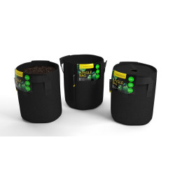 Herbgarden Jungle Bag Round 3,8L - doniczka materiałowa 16x16x20cm Herbgarden Jungle Bag Round 3,8L - doniczka materiałowa 16x16x20cm