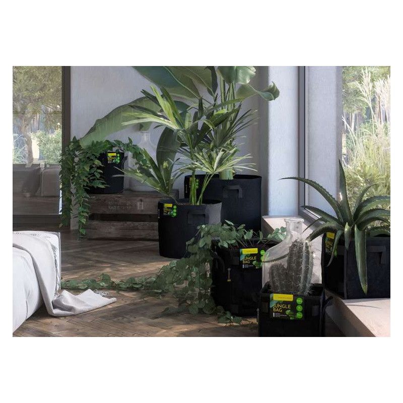 Herbgarden Jungle Bag Round 3,8L - doniczka materiałowa 16x16x20cm Herbgarden Jungle Bag Round 3,8L - doniczka materiałowa 16x16x20cm