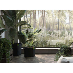 Herbgarden Jungle Bag Round 3,8L - doniczka materiałowa 16x16x20cm Herbgarden Jungle Bag Round 3,8L - doniczka materiałowa 16x16x20cm