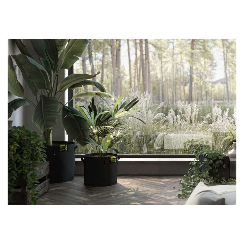 Herbgarden Jungle Bag Round 3,8L - doniczka materiałowa 16x16x20cm Herbgarden Jungle Bag Round 3,8L - doniczka materiałowa 16x16x20cm