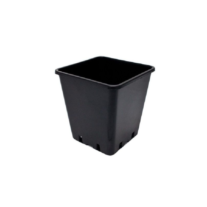 Doniczka kwadratowa produkcyjna wysoka 11L 25x25x26 cm