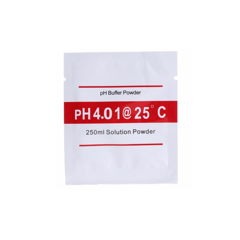 BUFOR pH W PROSZKU, DO KALIBRACJI MIERNIKA pH 4.01 250 ml BUFOR pH W PROSZKU, DO KALIBRACJI MIERNIKA pH 4.01 250 ml