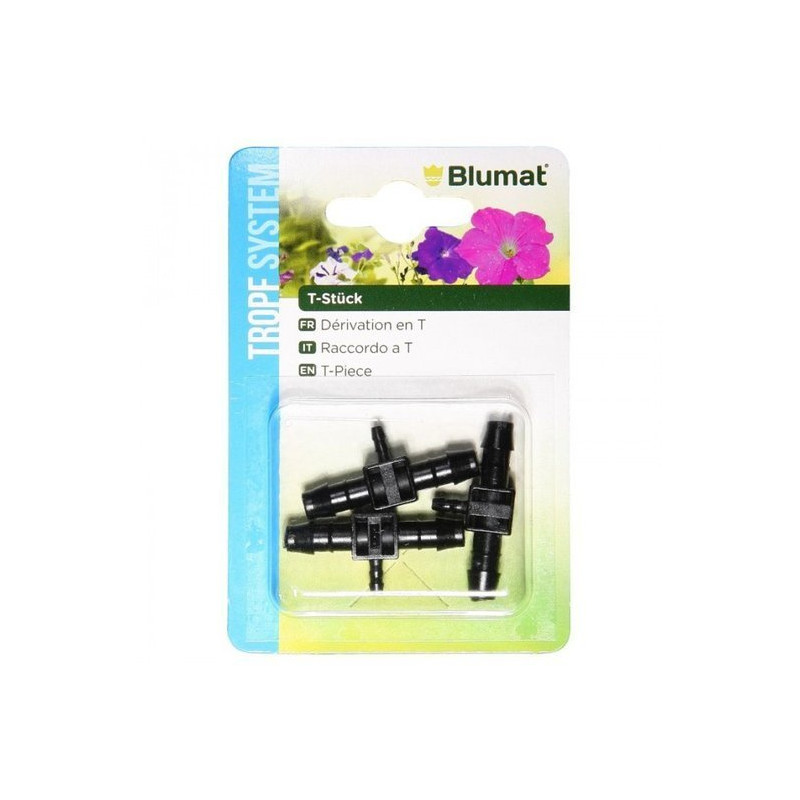 Blumat Złączka rurek kroplownika typ-T 8-3-8mm, 1 szt.