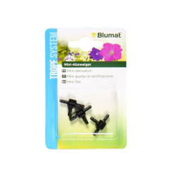 Blumat Mini złączka typu-T 3-3-3mm, 1 szt