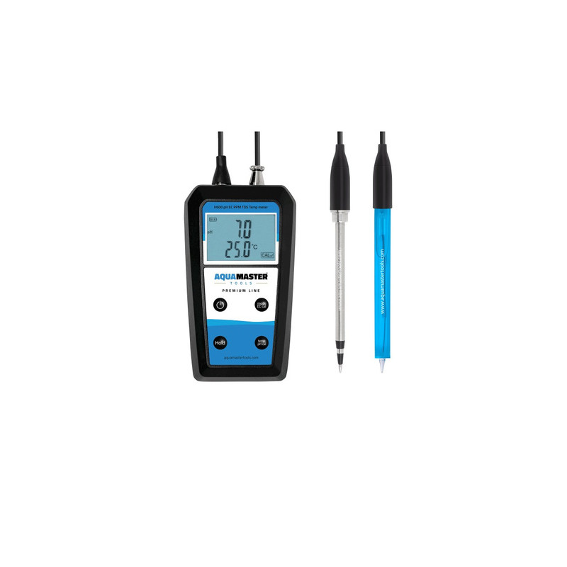 Aqua Master Tools H600 Pro - miernik pH, EC (PPM,TDS) i temperatury do gleby i cieczy Aqua Master Tools H600 Pro - miernik pH, EC (PPM,TDS) i temperatury do gleby i cieczy