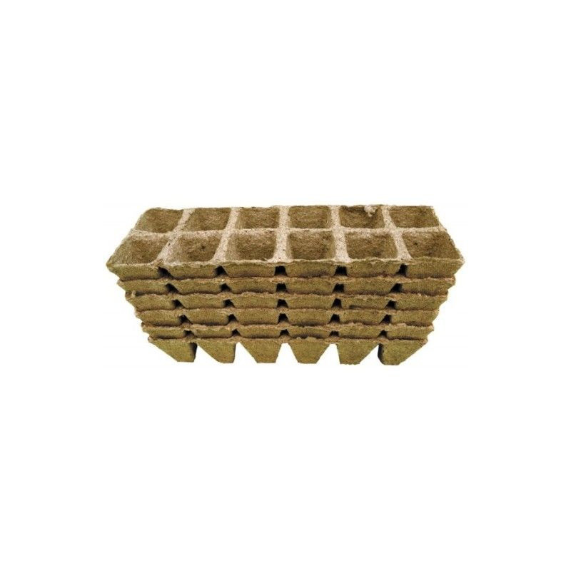 Doniczka / taca torfowa 12x Jiffy kwadratowa do sadzonek 3,5x5cm 1szt Doniczka / taca torfowa 12x Jiffy kwadratowa do sadzonek 3,5x5cm 1szt