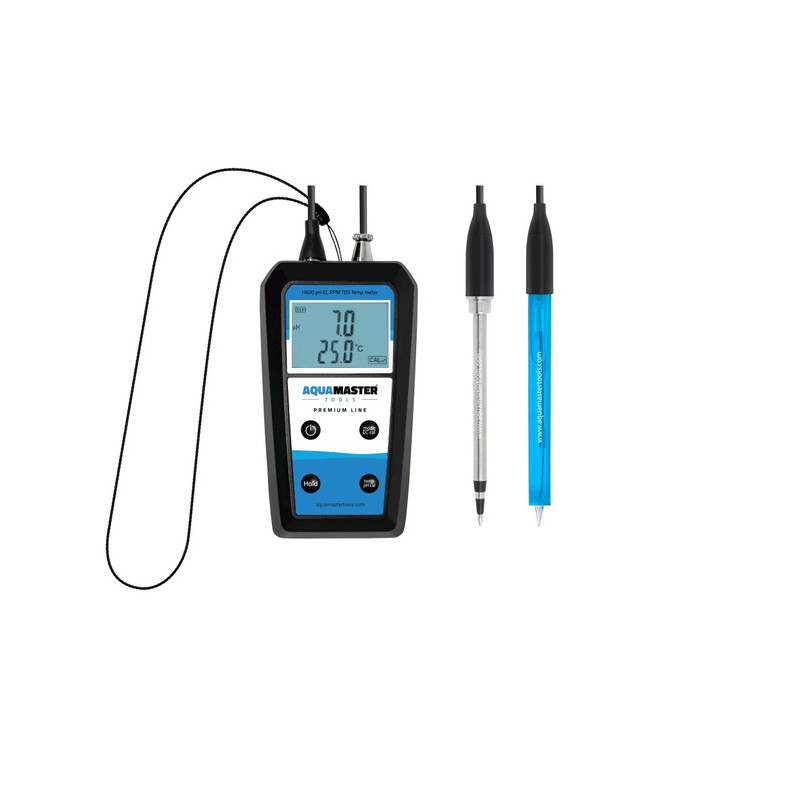 Aqua Master Tools H600 Pro - miernik pH, EC (PPM,TDS) i temperatury do gleby i cieczy Aqua Master Tools H600 Pro - miernik pH, EC (PPM,TDS) i temperatury do gleby i cieczy
