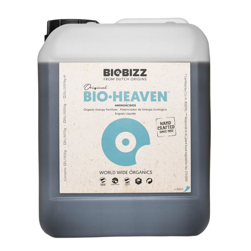Nawóz Biobizz BioHeaven 5L - organiczny stymulator wzrostu i kwitnienia Nawóz Biobizz BioHeaven 5L - organiczny stymulator wzrostu i kwitnienia