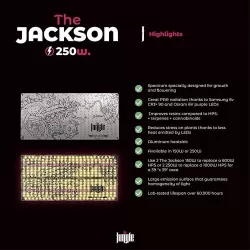 Grow The Jungle The Jackson 250W Lampa LED Grow Dimmable - z regulacją (powystawowa)