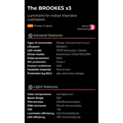 Grow The Jungle The Brookes 3x 35W (105W) Parallel Lampa listwa LED Grow  (lampa powystawowa)