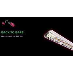 Grow The Jungle The Brookes 3x 35W (105W) Parallel Lampa listwa LED Grow  (lampa powystawowa)