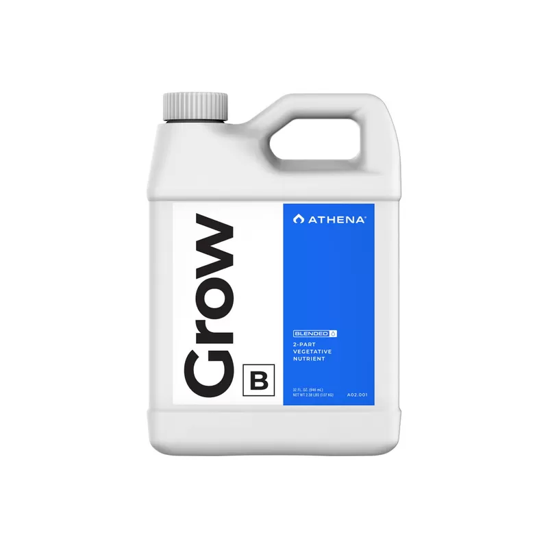 Athena Grow A/B 946 ml - dwuczęściowy nawóz na fazę wzrostu dla każdego rodzaju uprawy Athena Grow A/B 946 ml - dwuczęściowy nawóz na fazę wzrostu dla każdego rodzaju uprawy