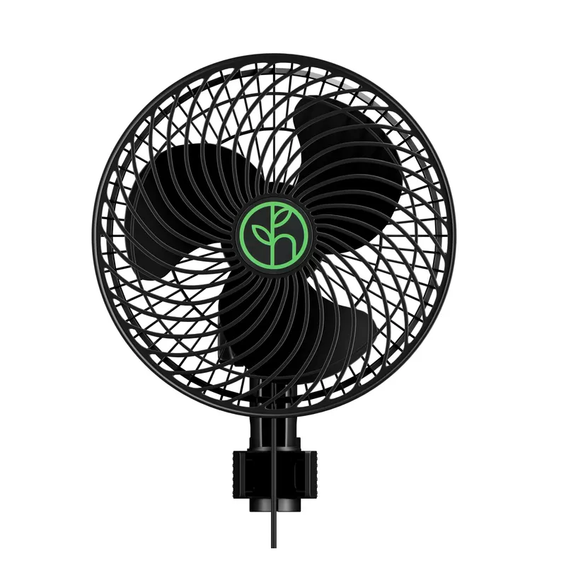 Herbgarden Oscillating Clip Fan 10W 3-speed fi 150mm - wentylator mieszający z klipsem