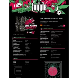 OUTLET Grow The Jungle The Jackson NEMESIS 100W Lampa LED Grow Dimmable LM282B + PRO + Osram + 660nm + 405nm OUTLET