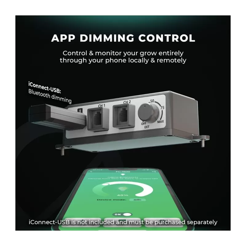 Mars Hydro Smart FC 1500-EVO 150W Samsung LM301H EVO Lampa Led Grow Full Spectrum