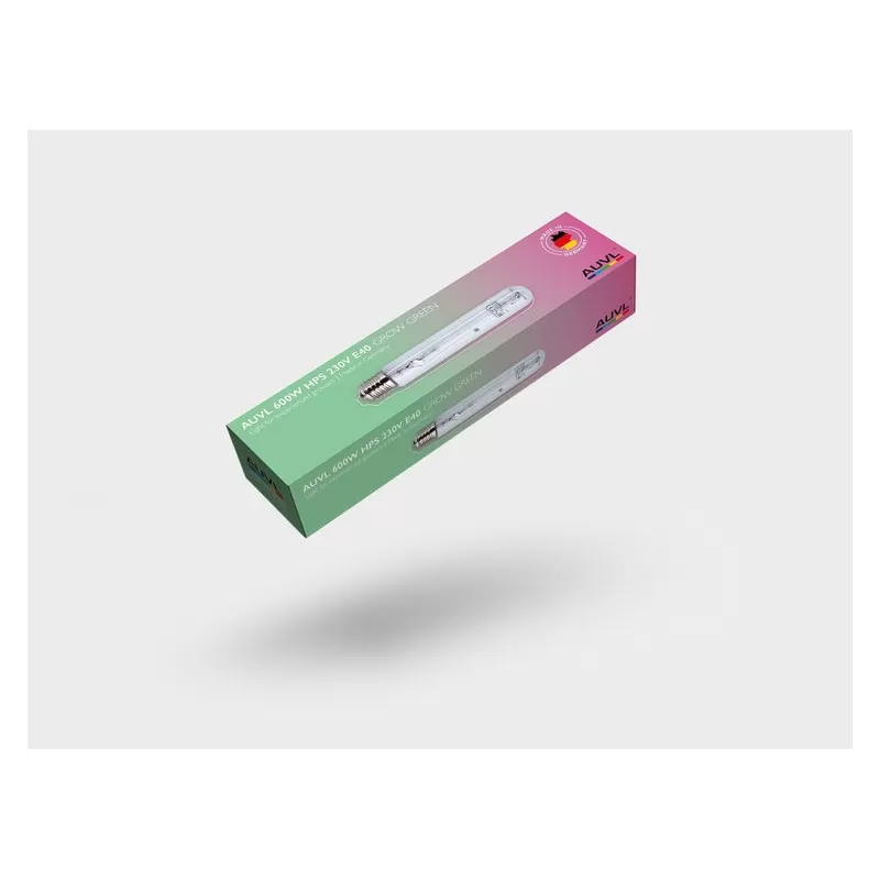 Żarówka HPS AUVL Grow Green DUAL 600W 230V *Made in Germany*