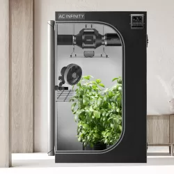 Zestaw uprawowy growbox AC Infinity 120x60x180 cm - gotowy zestaw do uprawy z wentylacją, filtrem i lampą LED FULL SPECTRUM 200W