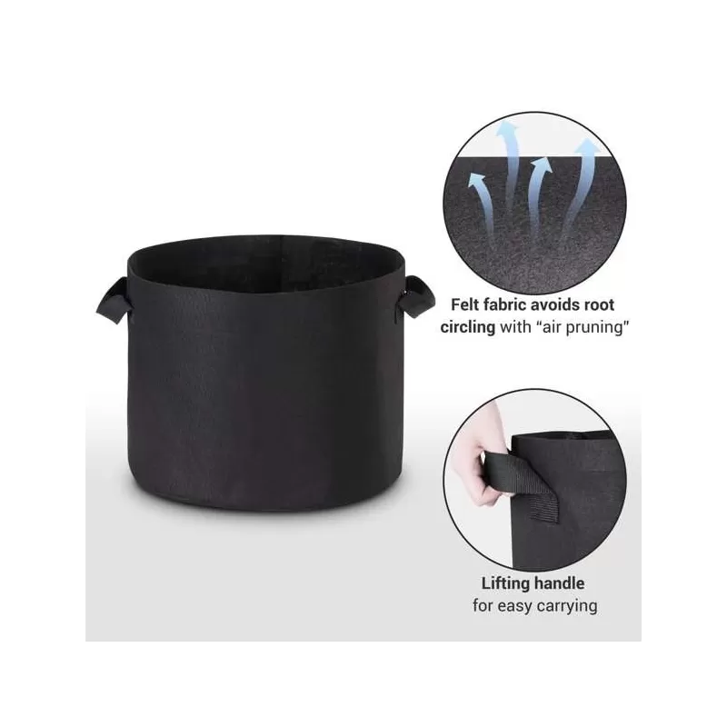 GROWBAG LAGARDEN PLANTER 10 gal 37,8L - doniczka materiałowa 31x38cm GROWBAG LAGARDEN PLANTER 10 gal 37,8L - doniczka materiałowa 31x38cm