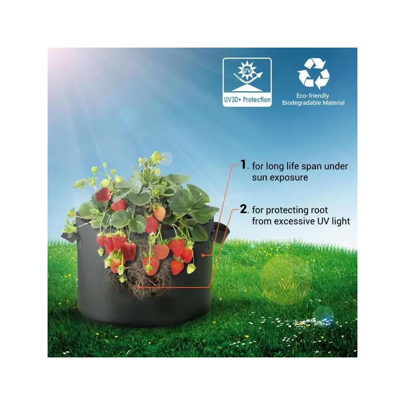 GROWBAG LAGARDEN PLANTER 7 gal 26,5L - doniczka materiałowa 28x35,5cm GROWBAG LAGARDEN PLANTER 7 gal 26,5L - doniczka materiałowa 28x35,5cm