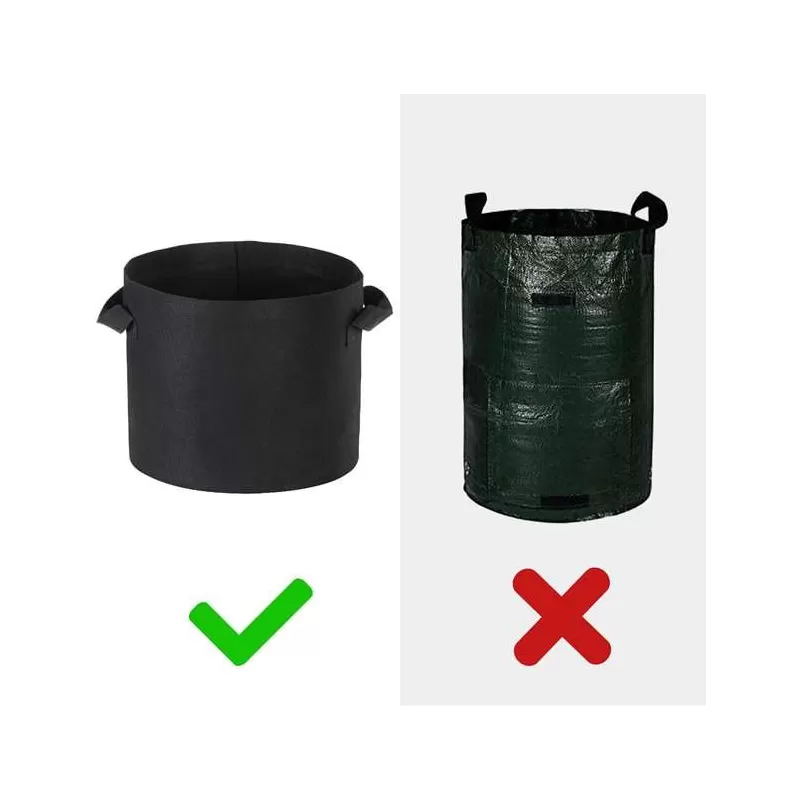 GROWBAG LAGARDEN PLANTER 5 gal 19L - doniczka materiałowa 27x26cm GROWBAG LAGARDEN PLANTER 5 gal 19L - doniczka materiałowa 27x26cm