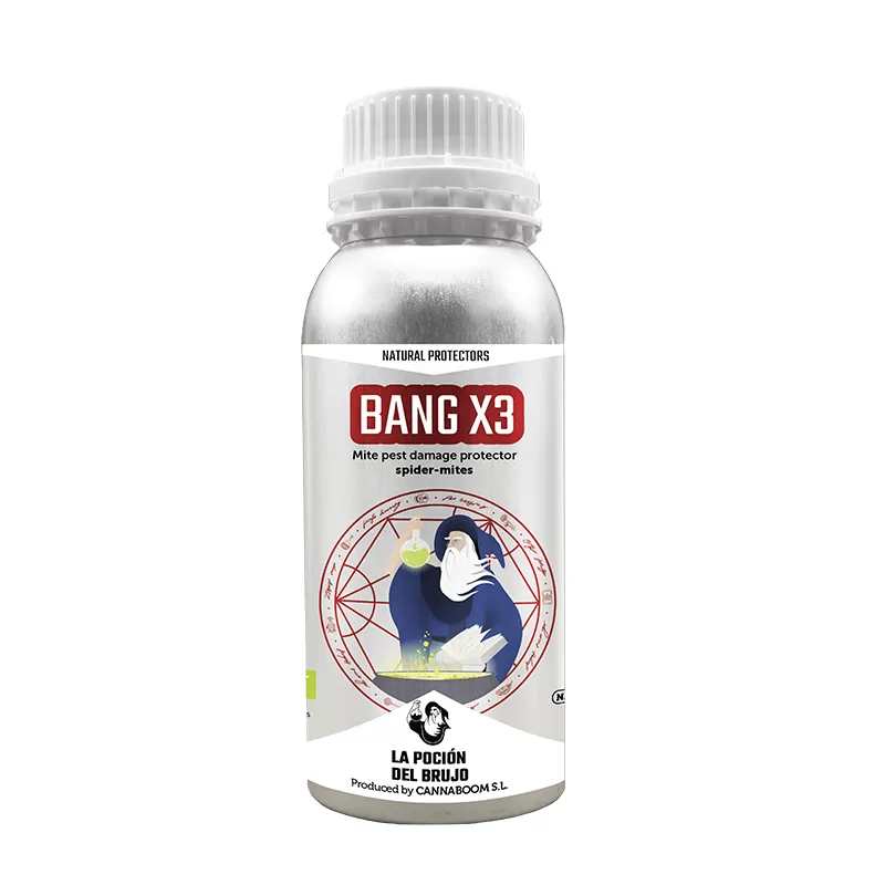Cannaboom Bang X3 600ml - naturalny preparat do ochrony roślin przeciwko przędziorkom i innym roztoczom Cannaboom Bang X3 600ml - naturalny preparat do ochrony roślin przeciwko przędziorkom i innym roztoczom
