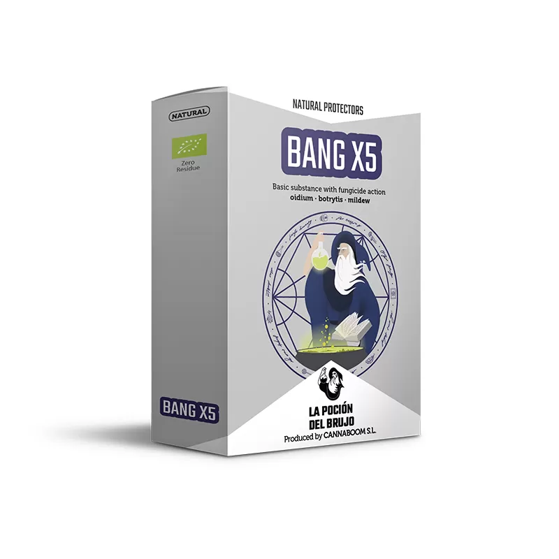 Cannaboom Bang X5 75ml - naturalna ochrona roślin przed grzybami, szarą pleśnią, mącznikiem Cannaboom Bang X5 75ml - naturalna ochrona roślin przed grzybami, szarą pleśnią, mącznikiem