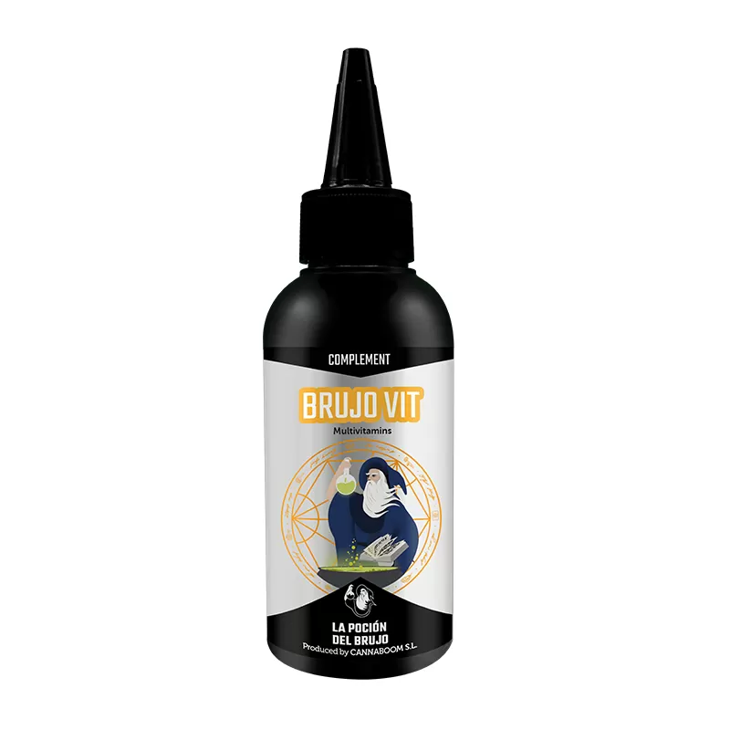Cannaboom Brujo Vit 100ml - witaminy i aminokwasy dla roślin, przyspieszacz wzrostu i kwitnienia Cannaboom Brujo Vit 100ml - witaminy i aminokwasy dla roślin, przyspieszacz wzrostu i kwitnienia
