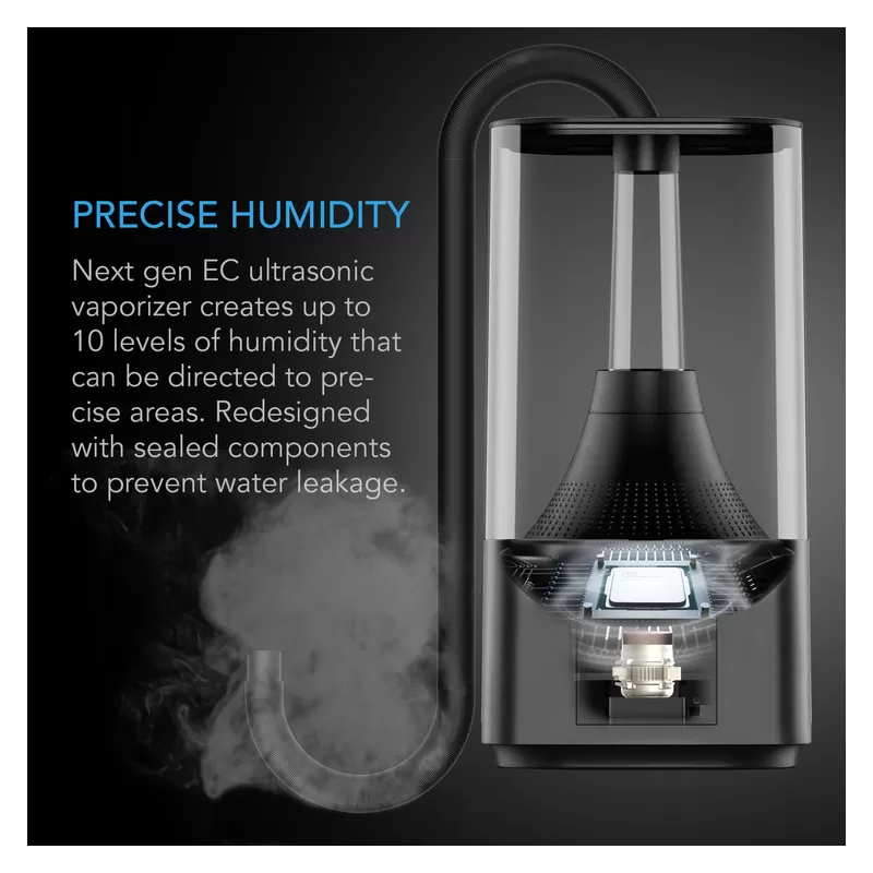 AC Infinity Nawilżacz CLOUDFORGE T3 4.5L 240 ml/h 10-programów - ultradźwiękowy nawilżacz