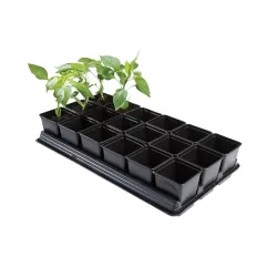 Garland Taca do uprawy warzyw i ziół z plastikowymi doniczkami (18x 9cm) 54.5 x 31 x 10 cm Garland Taca do uprawy warzyw i ziół z plastikowymi doniczkami (18x 9cm) 54.5 x 31 x 10 cm