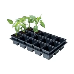 Garland Mini taca do uprawy warzyw i ziół z plastikowymi doniczkami (15x 7cm) 38 x 23.5 x 7.5 cm Garland Mini taca do uprawy warzyw i ziół z plastikowymi doniczkami (15x 7cm) 38 x 23.5 x 7.5 cm