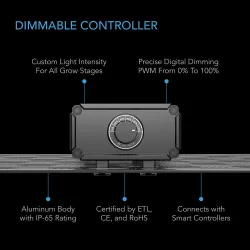 AC Infinity IONBOARD S22 115W Lampa LED Grow Full Spectrum Samsung LM301H 60x60cm AC Infinity IONBOARD S22 115W Lampa LED Grow Full Spectrum Samsung LM301H 60x60cm