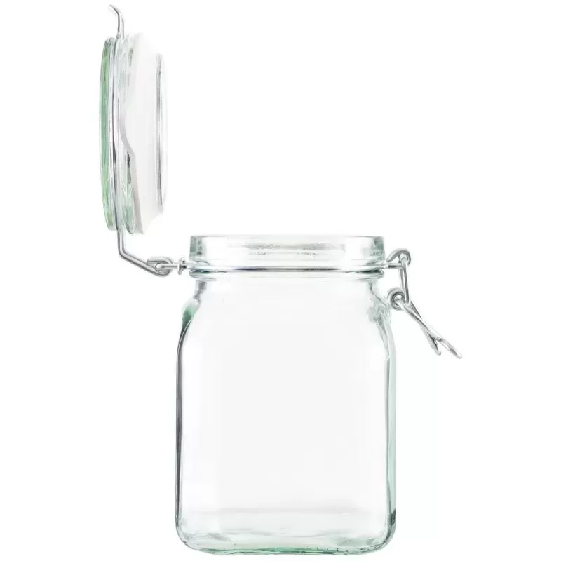 Słoik szklany 750 ml zamykany na klamrę Słoik szklany 750 ml zamykany na klamrę