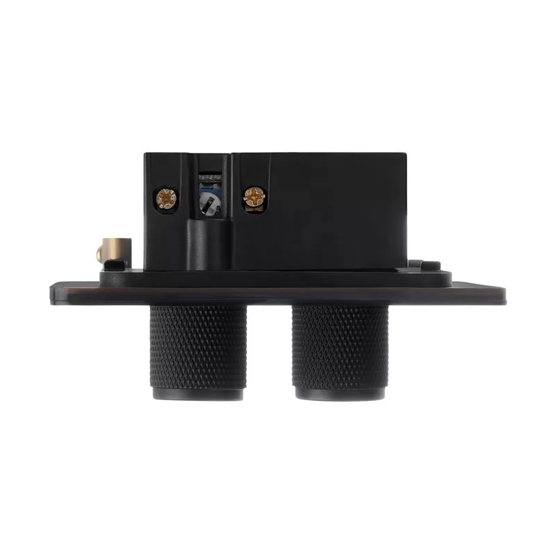 VERTICANA® WALL DIMMER 2-WAY BLACK - czarny ściemniacz ścienny, podwójny VERTICANA® WALL DIMMER 2-WAY BLACK - czarny ściemniacz ścienny, podwójny