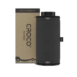 Croco Filters Black 420-680 m³/h fi 150mm - filtr węglowy do neutralizacji zapachów Croco Filters Black 420-680 m³/h fi 150mm - filtr węglowy do neutralizacji zapachów