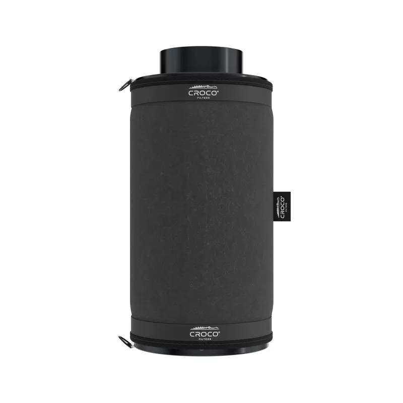 Croco Filters Black 360-480 m³/h fi 125mm - filtr węglowy do neutralizacji zapachów Croco Filters Black 360-480 m³/h fi 125mm - filtr węglowy do neutralizacji zapachów