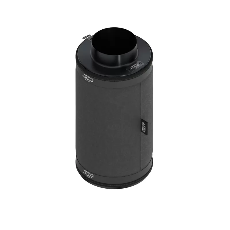 Croco Filters Black 360-480 m³/h fi 125mm - filtr węglowy do neutralizacji zapachów Croco Filters Black 360-480 m³/h fi 125mm - filtr węglowy do neutralizacji zapachów