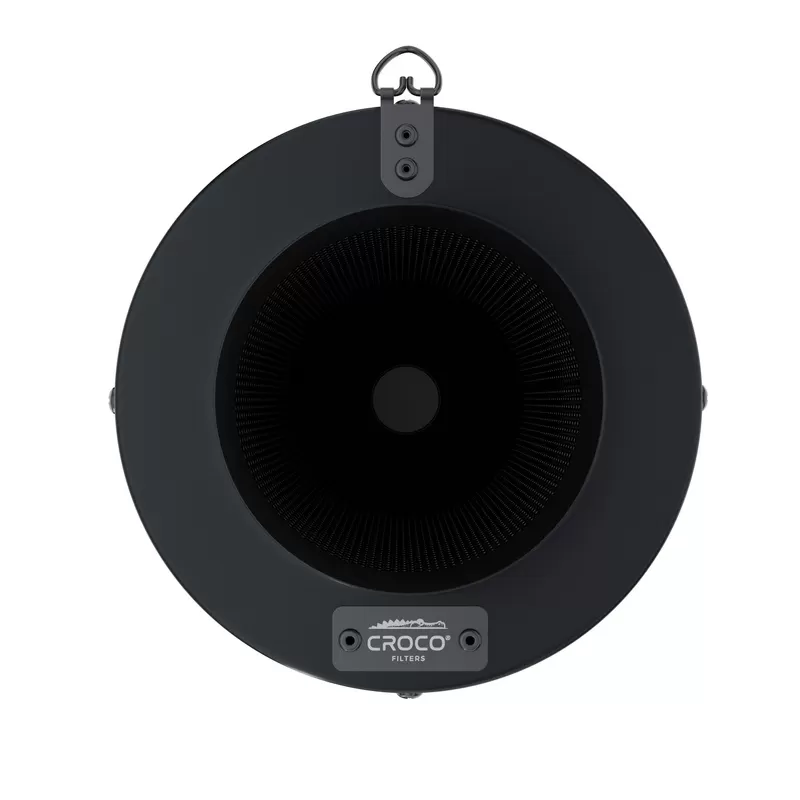 Croco Filters Black 360-480 m³/h fi 125mm - filtr węglowy do neutralizacji zapachów Croco Filters Black 360-480 m³/h fi 125mm - filtr węglowy do neutralizacji zapachów
