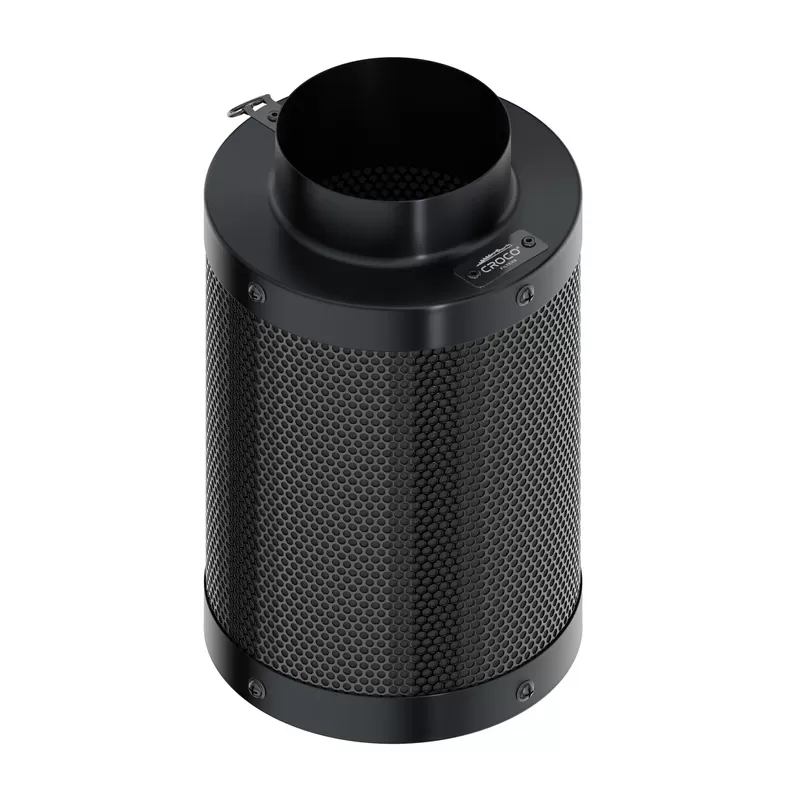 Croco Filters Black 230-350 m³/h fi 125mm - filtr węglowy do neutralizacji zapachów