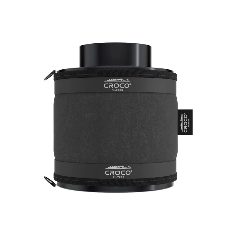 Croco Filters Black 160-240 m³/h fi 125mm - filtr węglowy do neutralizacji zapachów Croco Filters Black 160-240 m³/h fi 125mm - filtr węglowy do neutralizacji zapachów