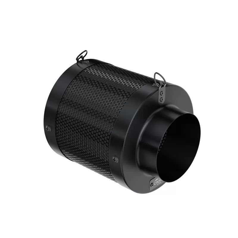Croco Filters Black 160-240 m³/h fi 125mm - filtr węglowy do neutralizacji zapachów Croco Filters Black 160-240 m³/h fi 125mm - filtr węglowy do neutralizacji zapachów