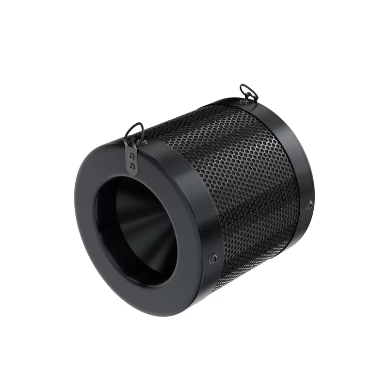Croco Filters Black 160-240 m³/h fi 125mm - filtr węglowy do neutralizacji zapachów Croco Filters Black 160-240 m³/h fi 125mm - filtr węglowy do neutralizacji zapachów