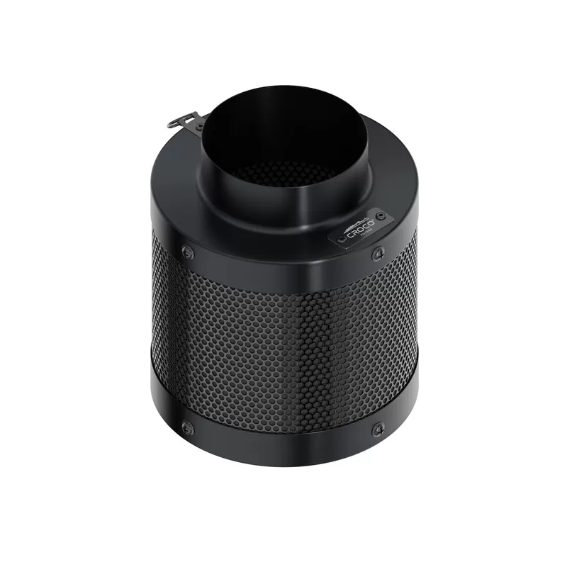 Croco Filters Black 160-240 m³/h fi 125mm - filtr węglowy do neutralizacji zapachów Croco Filters Black 160-240 m³/h fi 125mm - filtr węglowy do neutralizacji zapachów