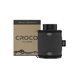 Croco Filters Black 160-240 m³/h fi 100mm - filtr węglowy do neutralizacji zapachów