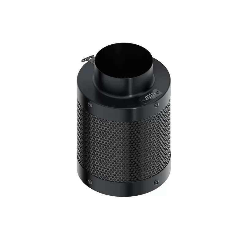 Croco Filters Black 160-240 m³/h fi 100mm - filtr węglowy do neutralizacji zapachów