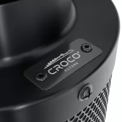 Croco Filters Black 80-120 m³/h fi 100mm - filtr węglowy do neutralizacji zapachów Croco Filters Black 80-120 m³/h fi 100mm - filtr węglowy do neutralizacji zapachów