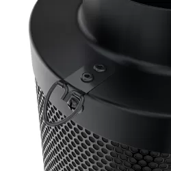 Croco Filters Black 80-120 m³/h fi 100mm - filtr węglowy do neutralizacji zapachów Croco Filters Black 80-120 m³/h fi 100mm - filtr węglowy do neutralizacji zapachów