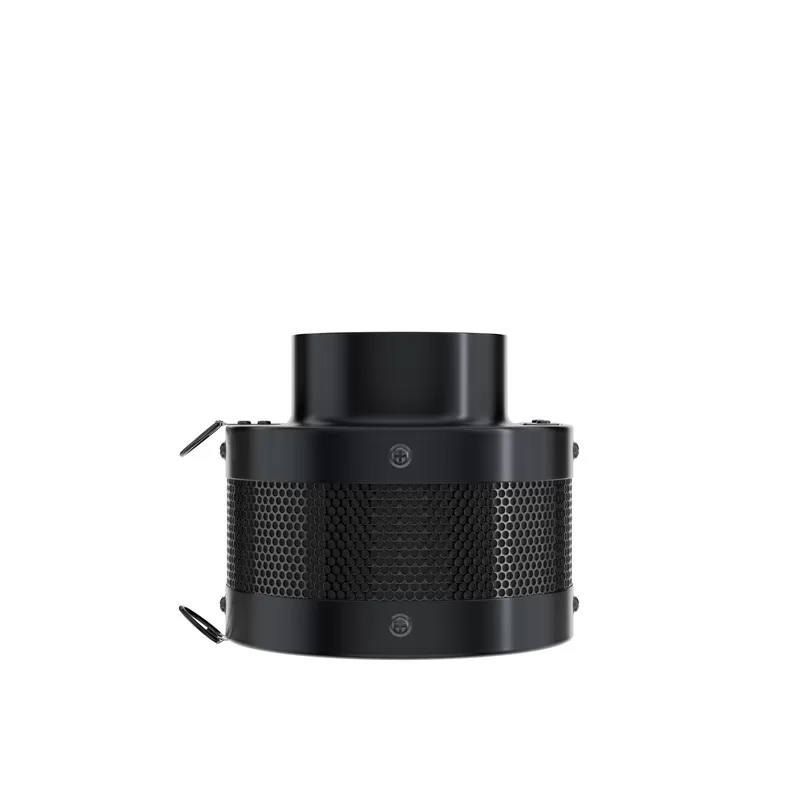 Croco Filters Black 80-120 m³/h fi 100mm - filtr węglowy do neutralizacji zapachów Croco Filters Black 80-120 m³/h fi 100mm - filtr węglowy do neutralizacji zapachów