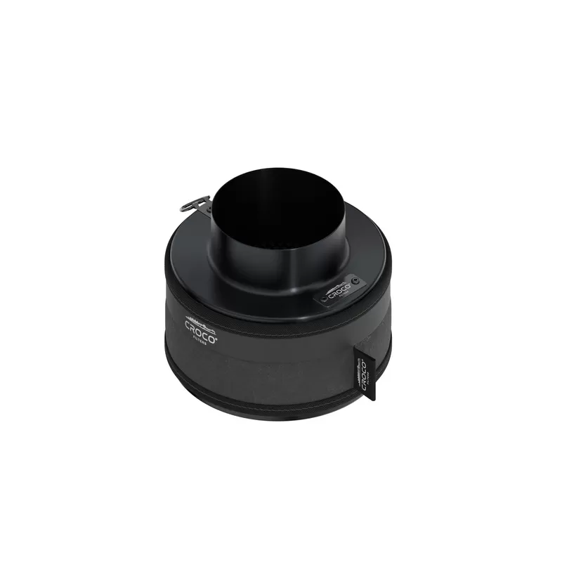 Croco Filters Black 80-120 m³/h fi 100mm - filtr węglowy do neutralizacji zapachów Croco Filters Black 80-120 m³/h fi 100mm - filtr węglowy do neutralizacji zapachów